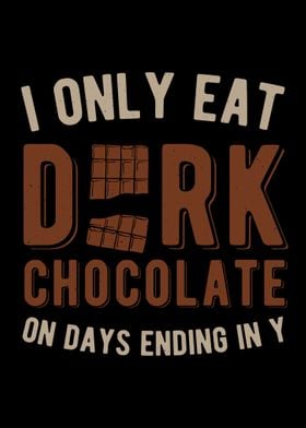 Funny Dark Chocolate