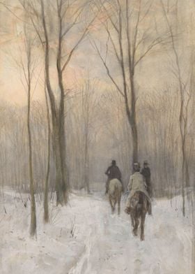 Riders in the Snow