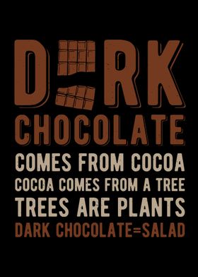 Funny Dark Chocolate