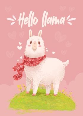 A Little Llama poster