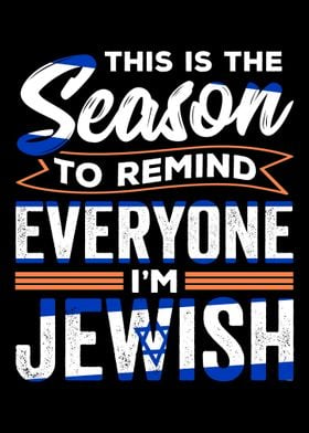 Season Jewish Hannukah