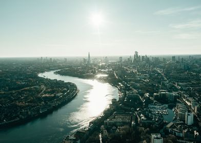 London view from the east