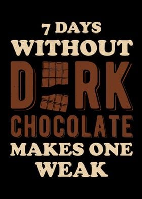 Funny Dark Chocolate