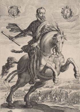 Equestrian portrait