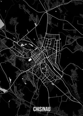 Chisinau dark map