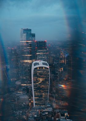 Blue hour London