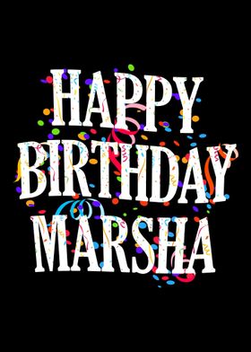 Happy Birthday Marsha