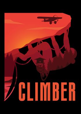Rock Climbing Climber