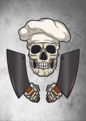 Butcher or cook skull