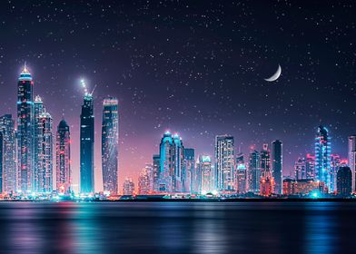 Night in Dubai