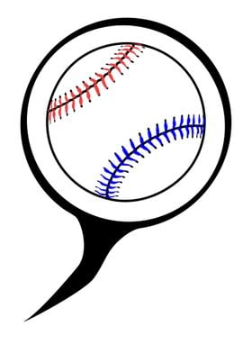 Baseball Speech Bubble