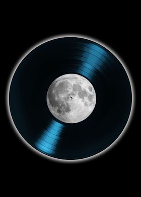 Full Moon Vinyl Record