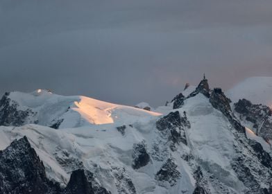 mountain sunset