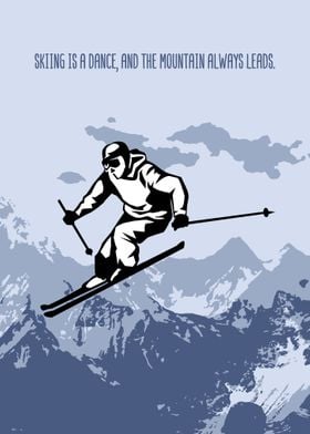 Ski Winter Sports Wall Art