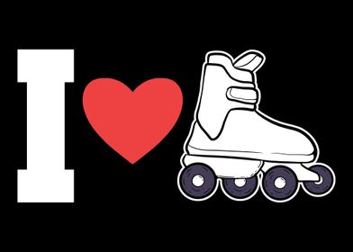I love Skating Roller Skat