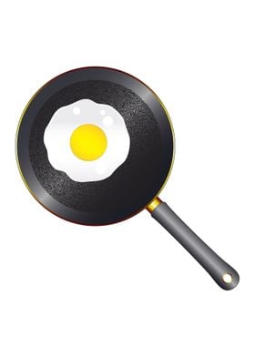 Egg Frying In The Pan