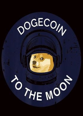 Dogecoin To The Moon Meme