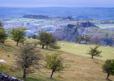 Carreg Cennen castle