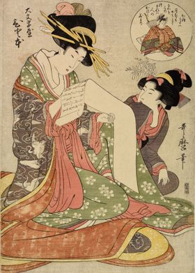 Utamaro II Japanese art