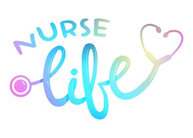 NurseLife Nursejob Colorfu