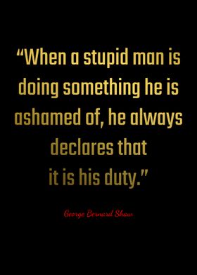 George Bernard Shaw