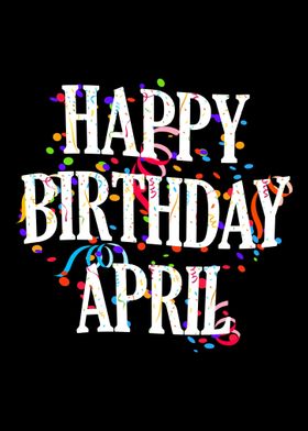 Happy Birthday April