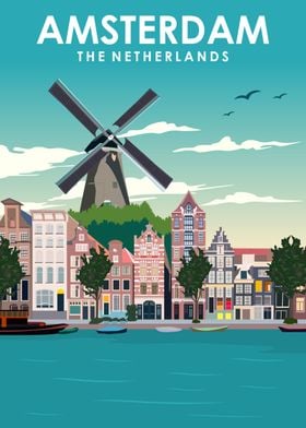 Amsterdam Windmill Travel