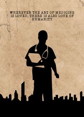 Medical Worker Wall Decor