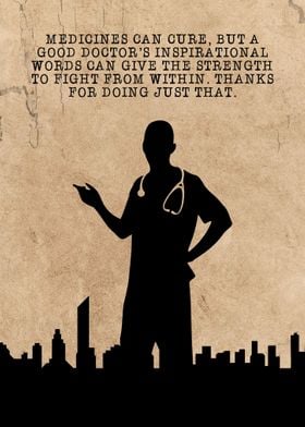 Medical Worker Wall Decor