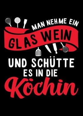 Witziger Koch Spruch