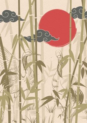 ukiyoe bamboo forest