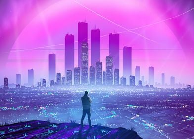 City your feet synthwave