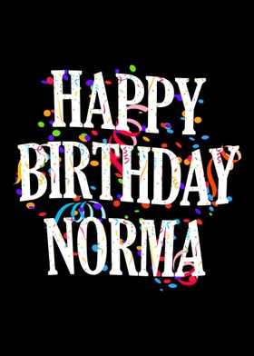 Happy Birthday Norma