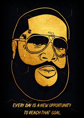 Rick Ross Quote Poster