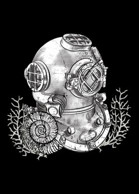 Scuba Diver Helmet