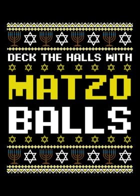 Matzo Balls Hanukkah Jew