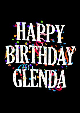 Happy Birthday Glenda