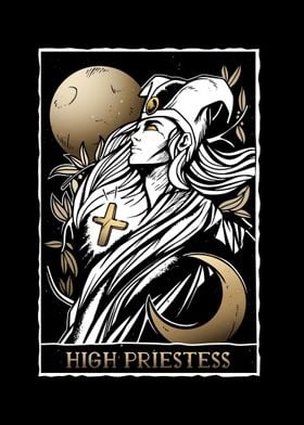 High Priestess Tarot Card