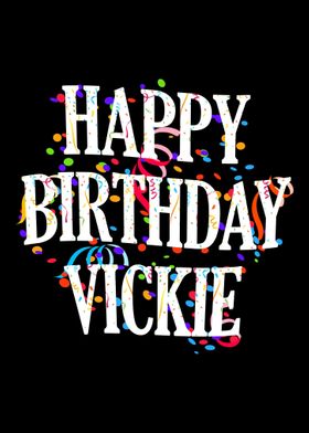 Happy Birthday Vickie