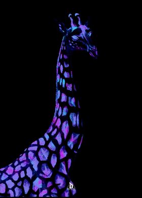 Trippy Acid Giraffe