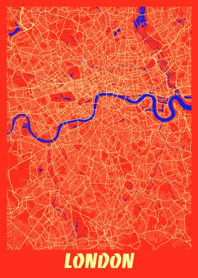 London Retro City Map