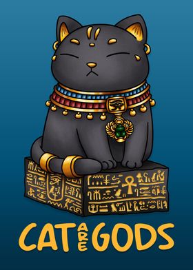 Egyptian Cat God 