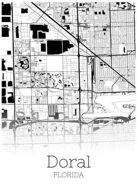 Doral Florida city map