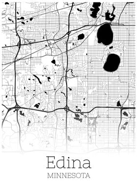 Edina Minesota city map