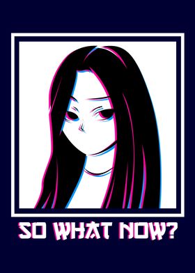 So what now Anime Sad Girl