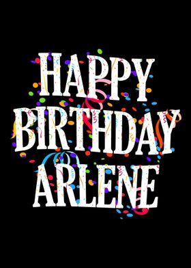 Happy Birthday Arlene