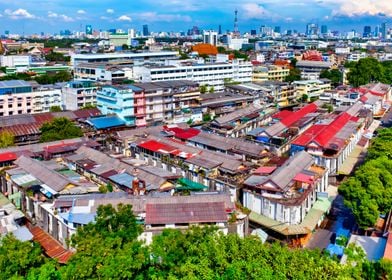 Panoramic view from the Go