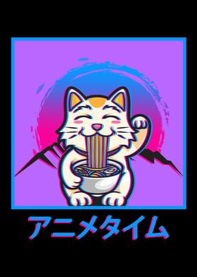 Manekineko Waving Cat