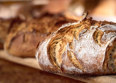 Sourdough bread shelves