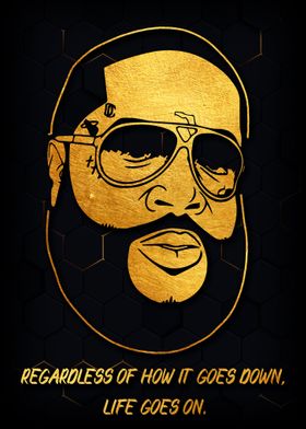 Rick Ross Vintage Art